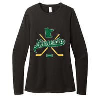 Minnesota State Of Hockey Womens CVC Long Sleeve Shirt