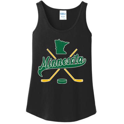 Minnesota State Of Hockey Ladies Essential Tank