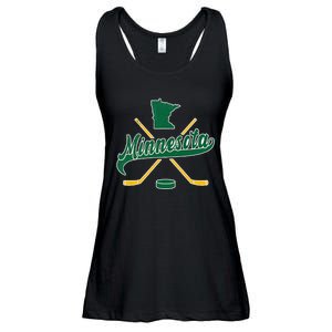 Minnesota State Of Hockey Ladies Essential Flowy Tank