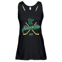 Minnesota State Of Hockey Ladies Essential Flowy Tank