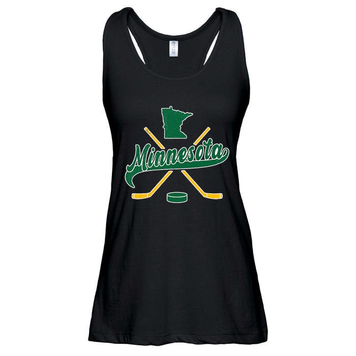 Minnesota State Of Hockey Ladies Essential Flowy Tank