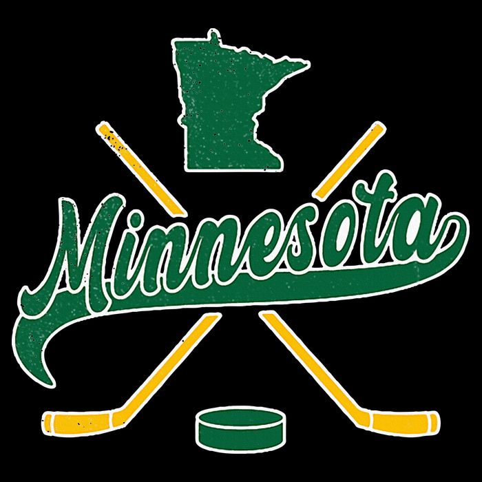 Minnesota State Of Hockey 16 in Basic Backpack