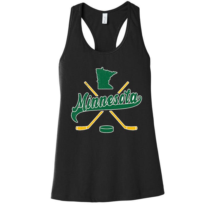 Minnesota State Of Hockey Women's Racerback Tank