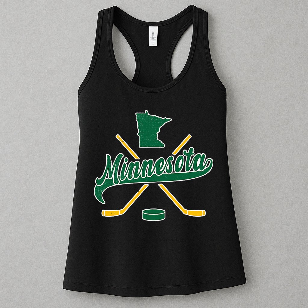 Minnesota State Of Hockey Womens Tank Top