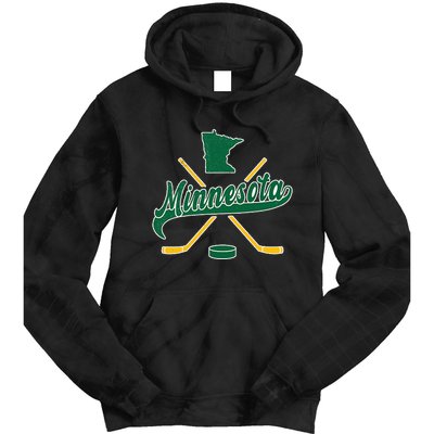 Minnesota State Of Hockey Tie Dye Hoodie