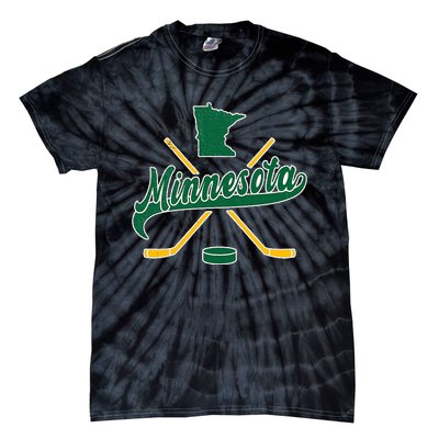 Minnesota State Of Hockey Tie-Dye T-Shirt