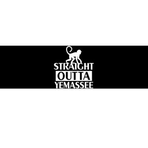 Monkey Straight Outta Yemassee Bumper Sticker