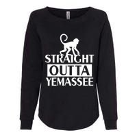 Monkey Straight Outta Yemassee Womens California Wash Sweatshirt