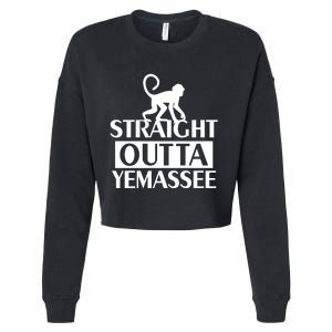 Monkey Straight Outta Yemassee Cropped Pullover Crew