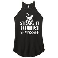 Monkey Straight Outta Yemassee Women's Perfect Tri Rocker Tank