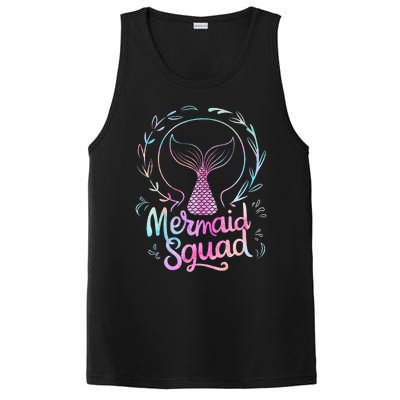 Mermaid Squad Of The Birthday Mermaid PosiCharge Competitor Tank