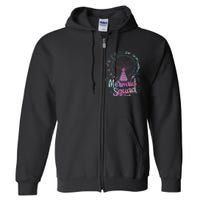 Mermaid Squad Of The Birthday Mermaid Full Zip Hoodie