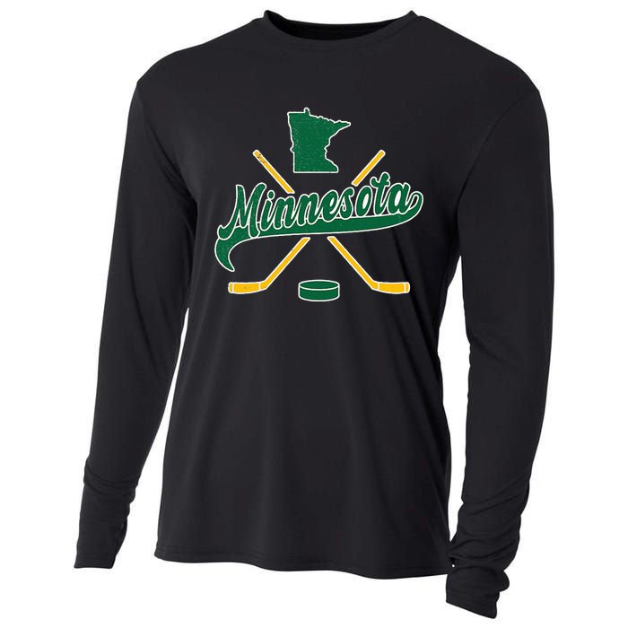 Minnesota State Of Hockey Cooling Performance Long Sleeve Crew