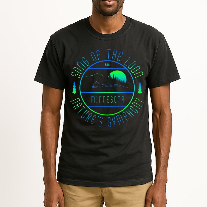 Minnesota Song Of The Loon Minnesota Loon Tall T-Shirt