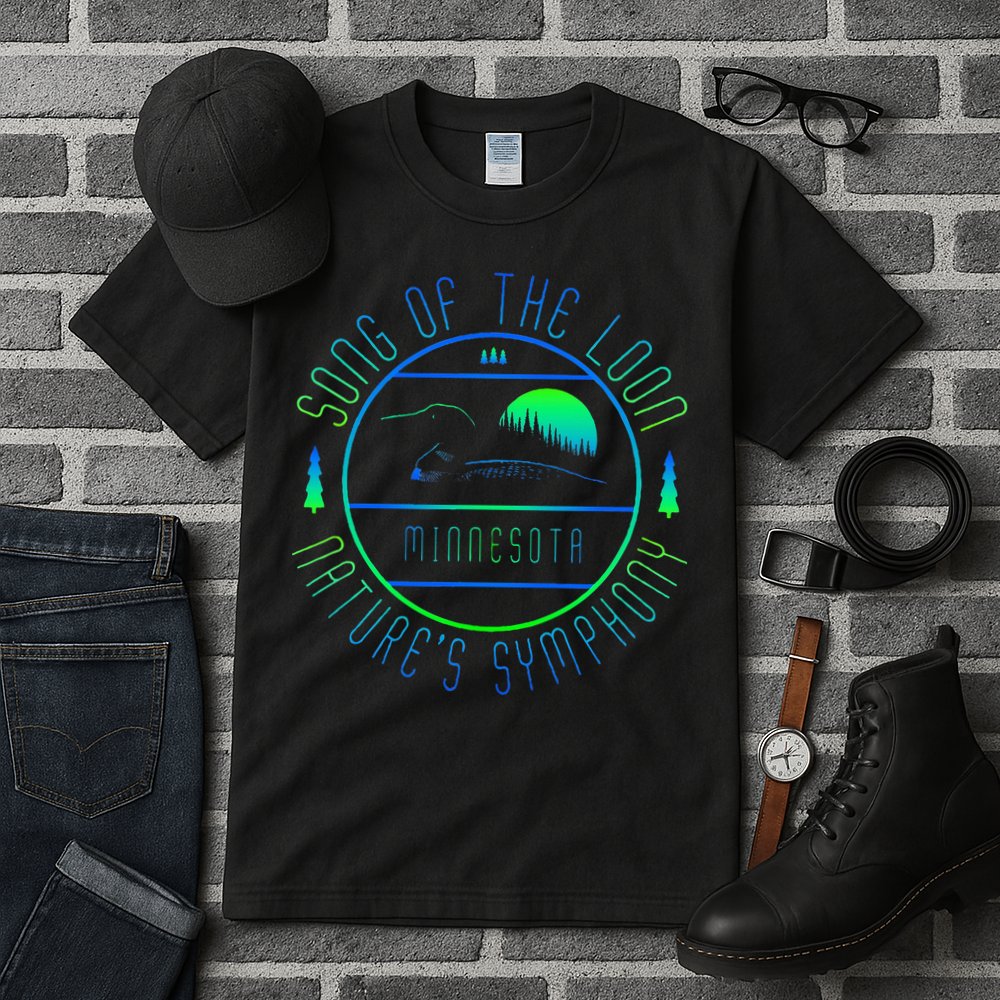 Minnesota Song Of The Loon Minnesota Loon Tall T-Shirt