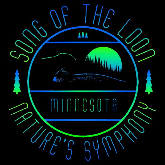 Minnesota Song Of The Loon Minnesota Loon Sustainable Bucket Hat