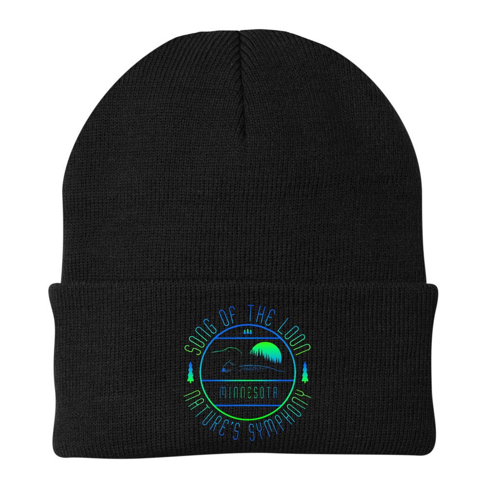Minnesota Song Of The Loon Minnesota Loon Beanie