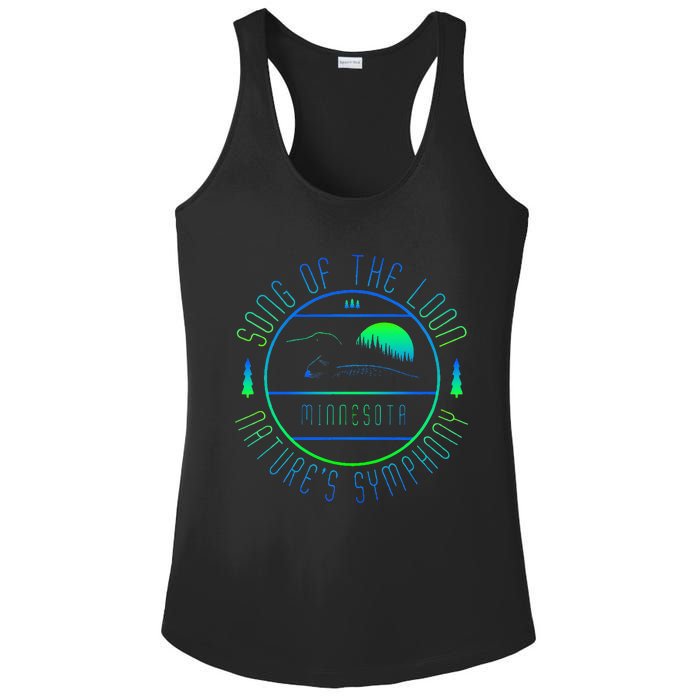 Minnesota Song Of The Loon Minnesota Loon Ladies PosiCharge Competitor Racerback Tank