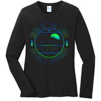 Minnesota Song Of The Loon Minnesota Loon Ladies Long Sleeve Shirt