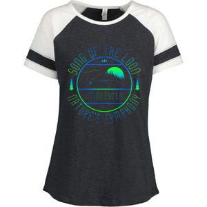 Minnesota Song Of The Loon Minnesota Loon Enza Ladies Jersey Colorblock Tee