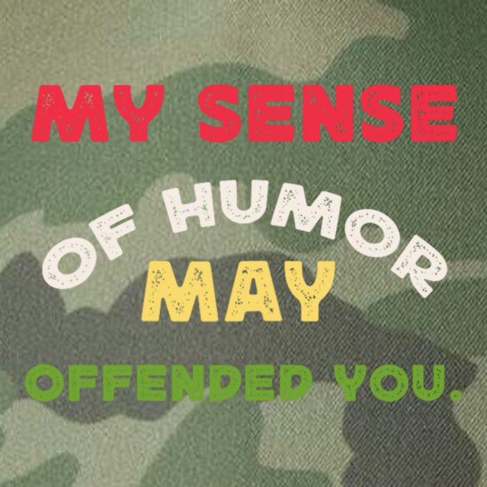 My Sense Of Humor May Offend You Funny Legacy Tie Dye Trucker Hat