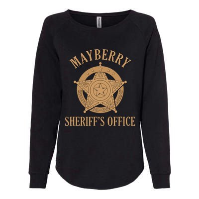 Mayberry SheriffS Office Classic Womens California Wash Sweatshirt