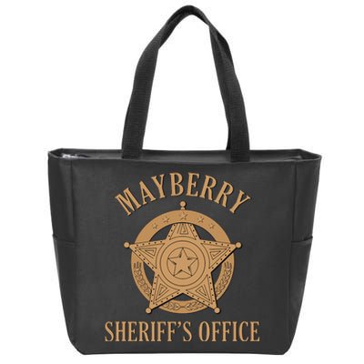 Mayberry SheriffS Office Classic Zip Tote Bag