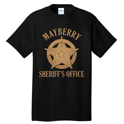 Mayberry SheriffS Office Classic Tv Tall T-Shirt