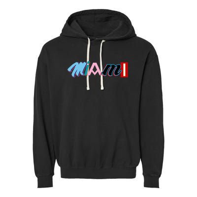 Miami Sports Pride Fan City Garment-Dyed Fleece Hoodie