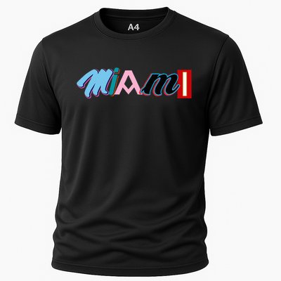 Miami Sports Pride Fan City Cooling Performance Crew T-Shirt