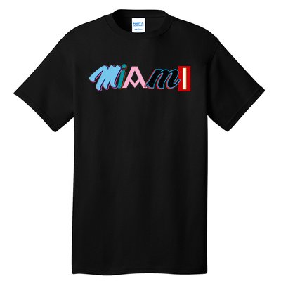 Miami Sports Pride Fan City Tall T-Shirt