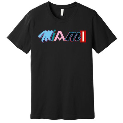 Miami Sports Pride Fan City Premium T-Shirt