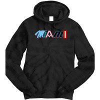 Miami Sports Pride Fan City Tie Dye Hoodie