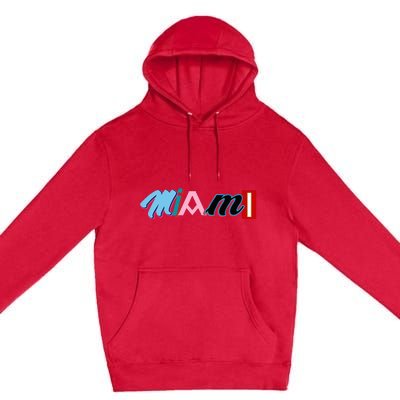 Miami Sports Pride Fan City Premium Pullover Hoodie