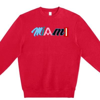 Miami Sports Pride Fan City Premium Crewneck Sweatshirt