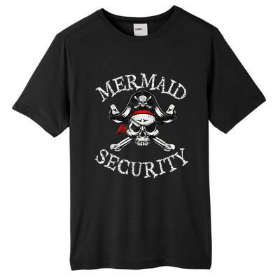 Mermaid Security Pirate Party Dad Brother Family Matching Tall Fusion ChromaSoft Performance T-Shirt