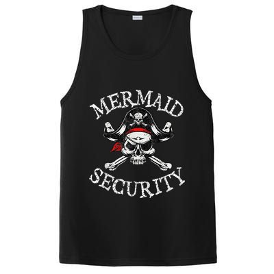Mermaid Security Pirate Party Dad Brother Family Matching PosiCharge Competitor Tank