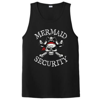 Mermaid Security Pirate Party Dad Brother Family Matching PosiCharge Competitor Tank