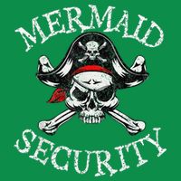 Mermaid Security Pirate Party Dad Brother Family Matching T-Shirt