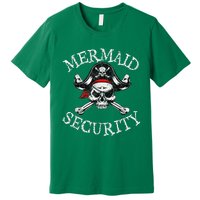 Mermaid Security Pirate Party Dad Brother Family Matching Premium T-Shirt