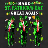 Make St PatrickS Day Great Again Funny Trump 15oz Campfire Ceramic Mug
