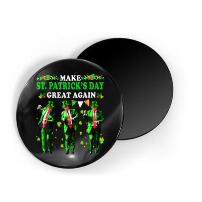 Make St PatrickS Day Great Again Funny Trump Magnet