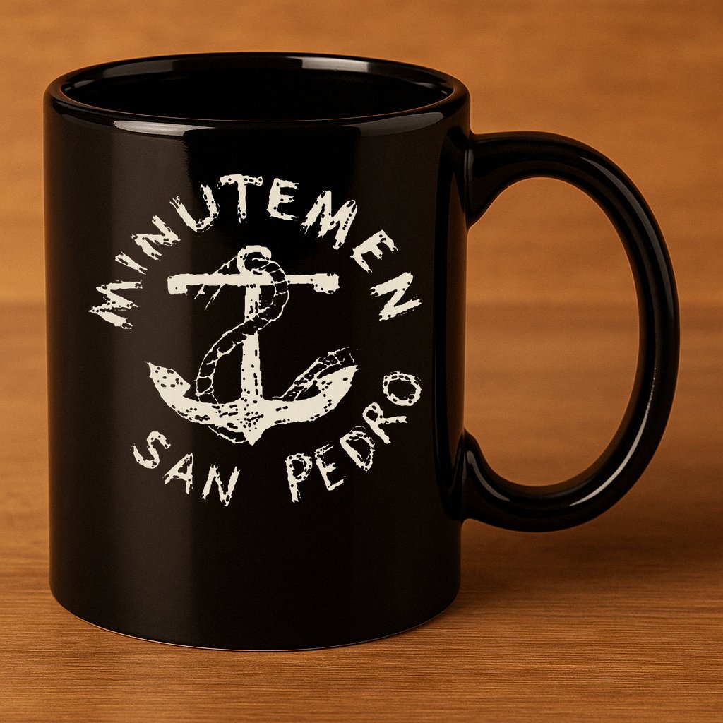 Minutemens San Pedro California In 1980 11oz C Handle Ceramic Mug