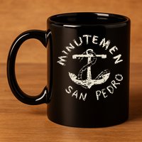 Minutemens San Pedro California In 1980 11oz C Handle Ceramic Mug