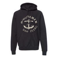 Minutemens San Pedro California In 1980 Premium Hoodie