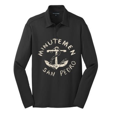 Minutemens San Pedro California In 1980 Silk Touch Performance Long Sleeve Polo