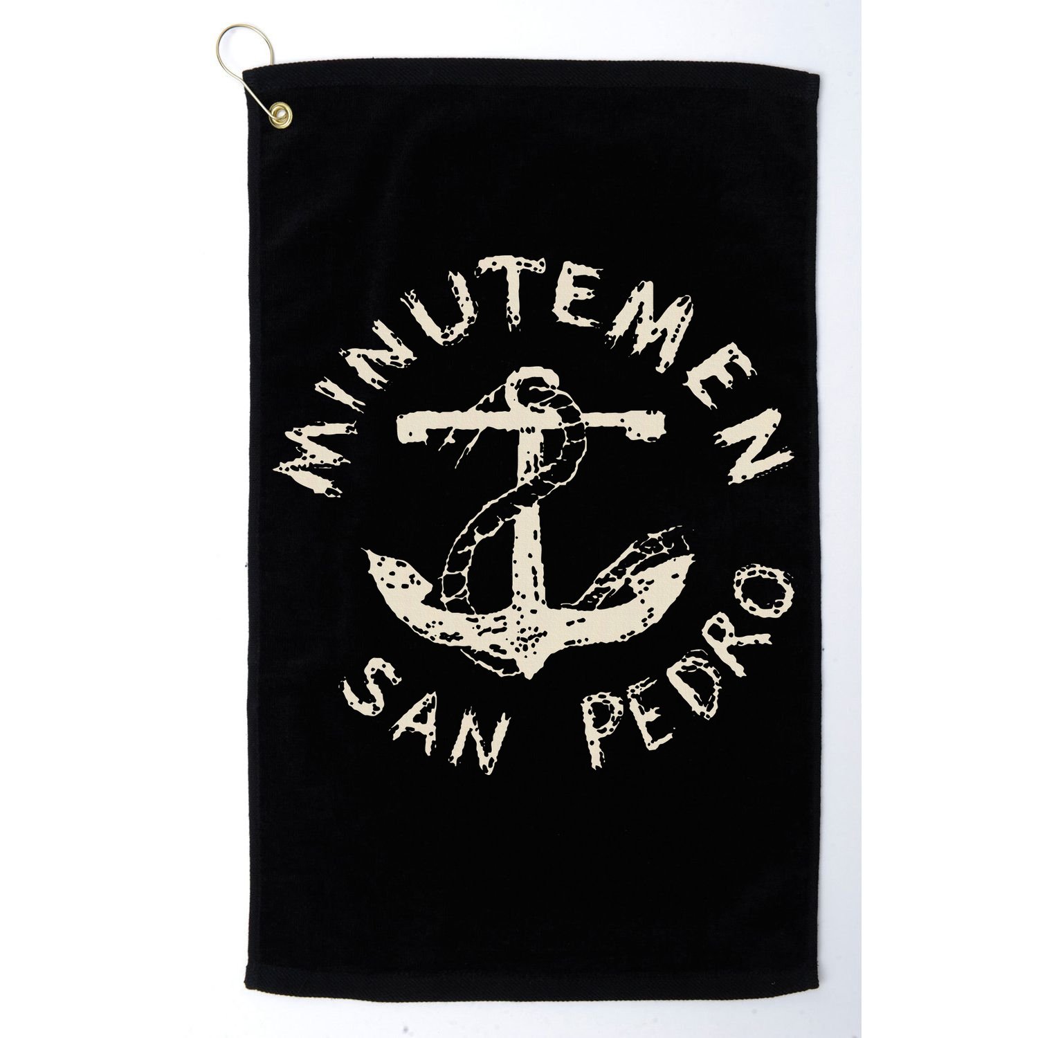 Minutemens San Pedro California In 1980 Golf Towel