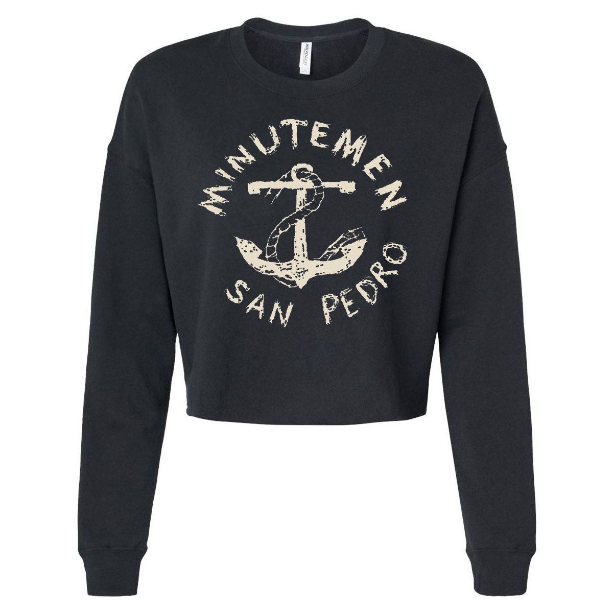 Minutemens San Pedro California In 1980 Cropped Pullover Crew