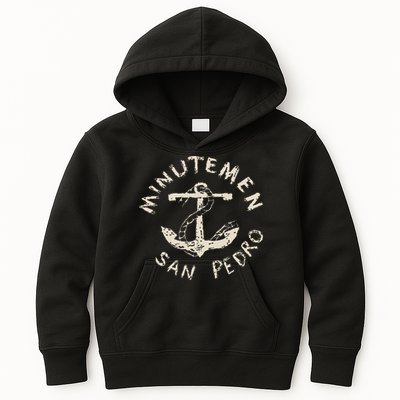 Minutemens San Pedro California In 1980 Kids Hoodie