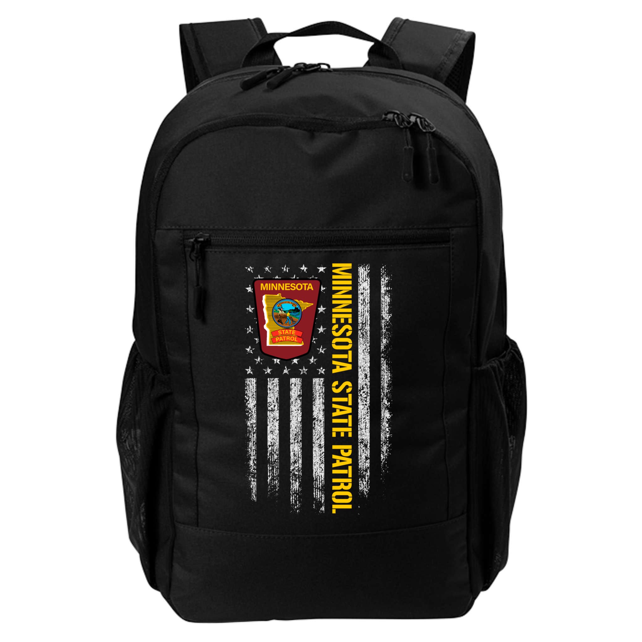 Minnesota State Patrol American Flag Backpack